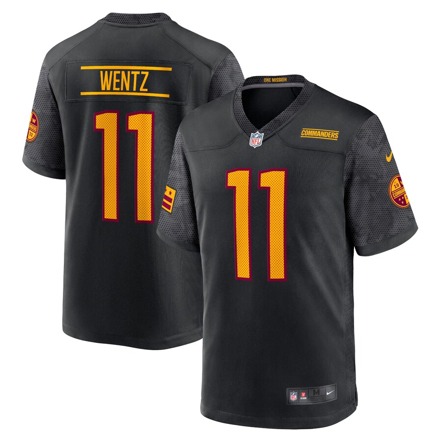 Men's - Washington Commanders Nike Alternate Game Carson Wentz Jersey