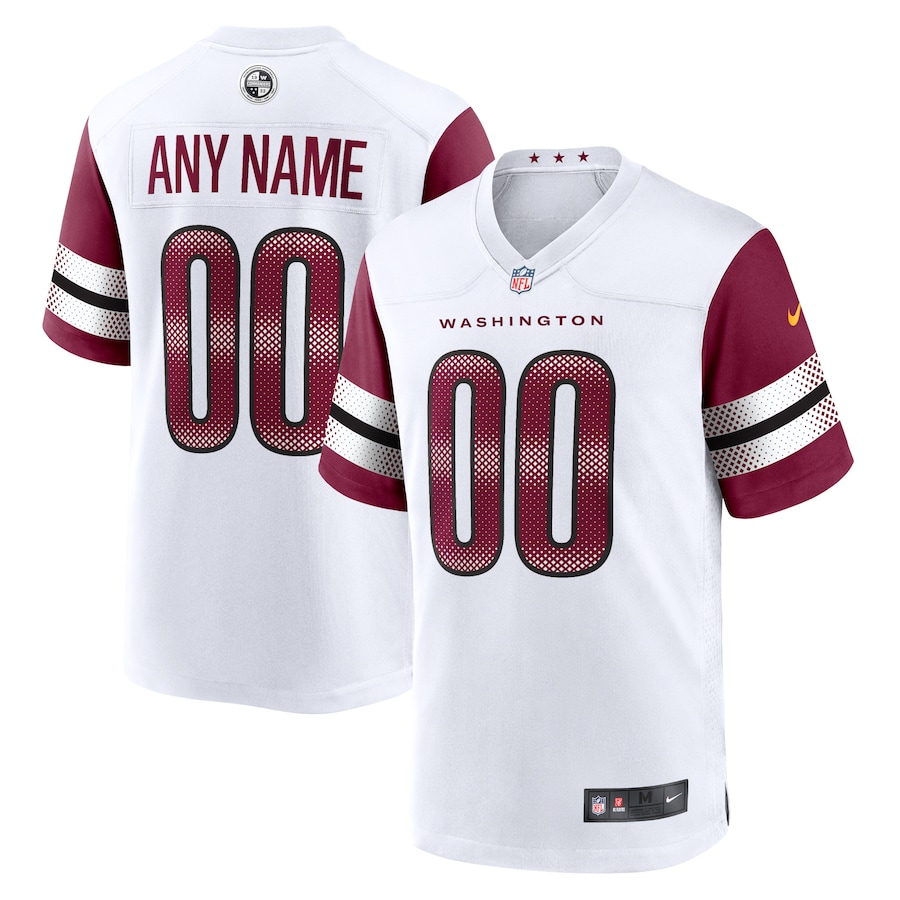Men's - Washington Commanders Nike Game Road Custom Jersey Men's - Washington Commanders Nike Game Road Custom Jersey