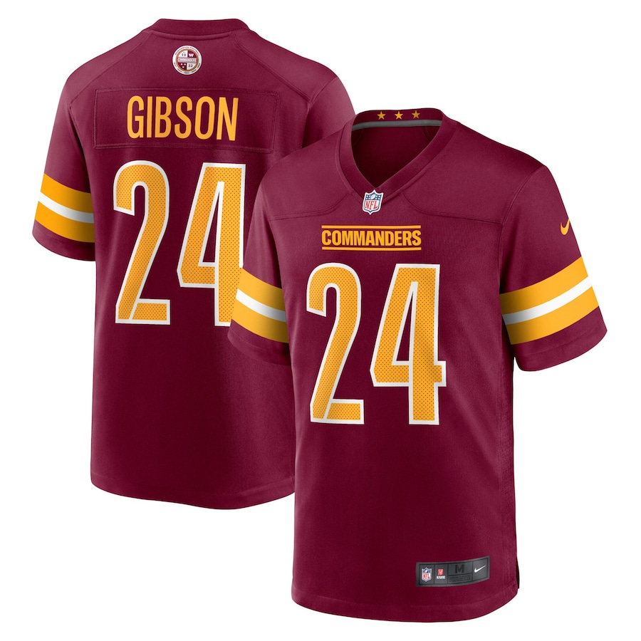 Men's - Washington Commanders Nike Home Game Burgundy - Antonio Gibson Jersey