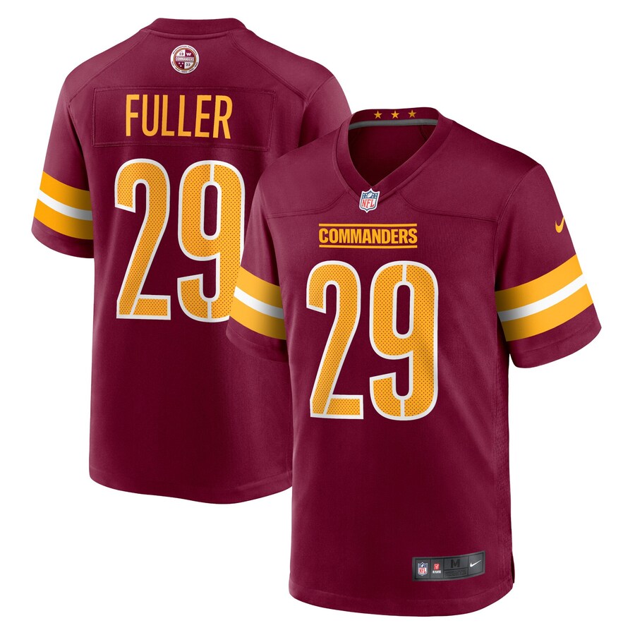 Men's - Washington Commanders Nike Home Game Burgundy - Kendall Fuller Jersey