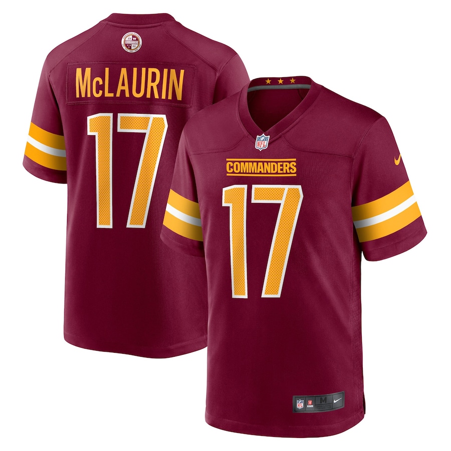 Men's - Washington Commanders Nike Home Game Burgundy - Terry McLaurin Jersey