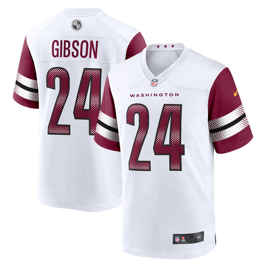Men's - Washington Commanders Nike Road Game White - Antonio Gibson Jersey Men's - Washington Commanders Nike Road Game White - Antonio Gibson Jersey
