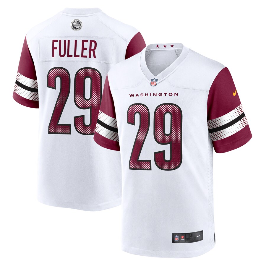 Men's - Washington Commanders Nike Road Game White - Kendall Fuller Jersey Men's - Washington Commanders Nike Road Game White - Kendall Fuller Jersey
