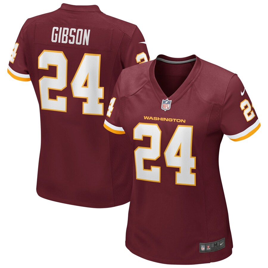 Women's - Washington Football Team Nike Home Game Burgandy - Antonio Gibson- Womens Jersey