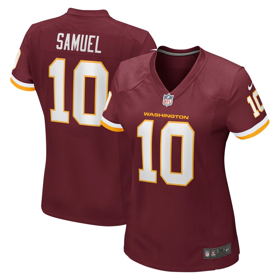 Women's - Washington Football Team Nike Home Game Burgandy - Curtis Samuel Jersey Women's - Washington Football Team Nike Home Game Burgandy - Curtis Samuel Jersey