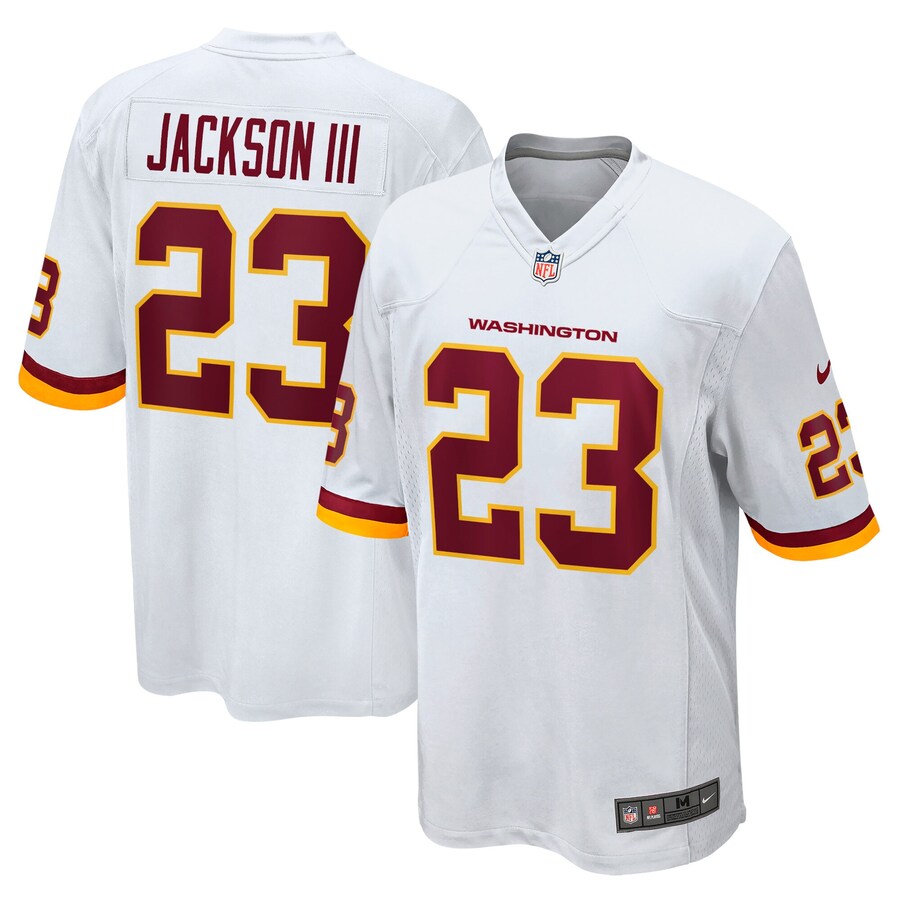 Men's - Washington Football Team Nike Road Game White - William Jackson III Jersey