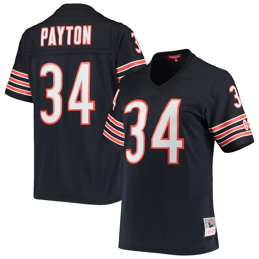 Women's - Mitchell & Ness Walter Payton Navy Chicago Bears 1985 Legacy Replica Jersey Women's - Mitchell & Ness Walter Payton Navy Chicago Bears 1985 Legacy Replica Jersey