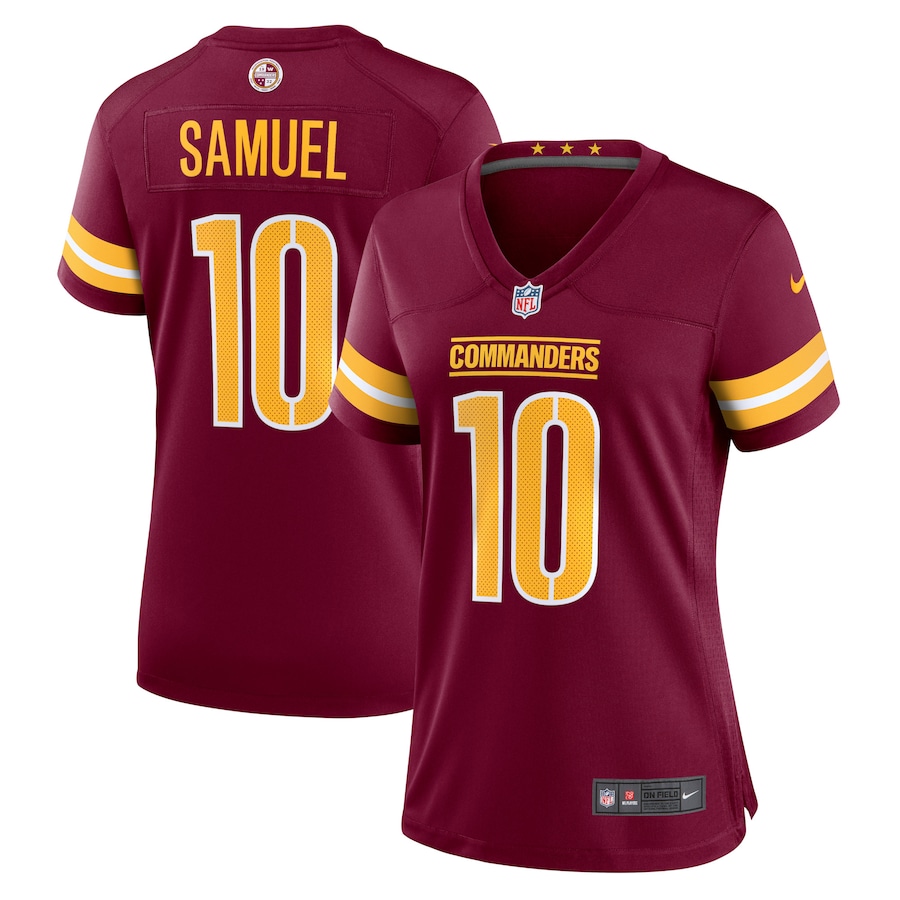 Women's - Nike Curtis Samuel Burgundy Washington Commanders Game Jersey