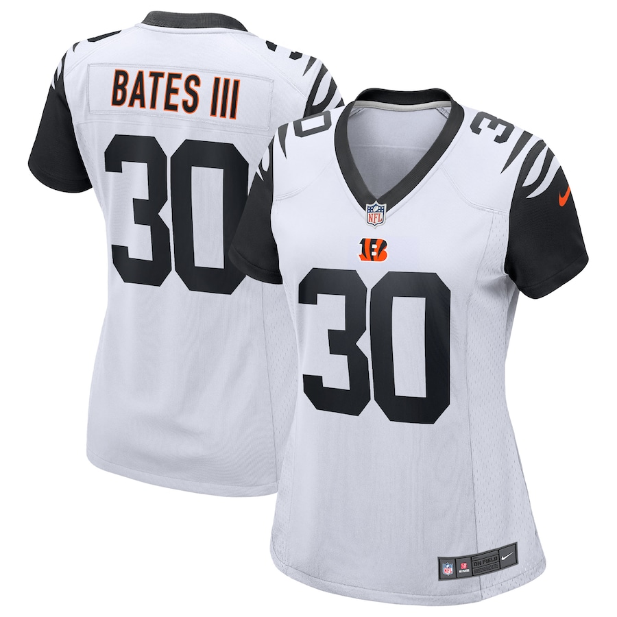 Women's - Nike Jessie Bates III White Cincinnati Bengals Alternate Game Jersey Women's - Nike Jessie Bates III White Cincinnati Bengals Alternate Game Jersey