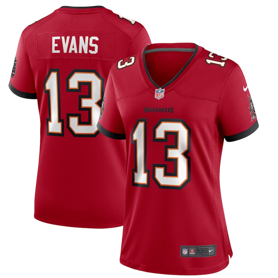 Women's - Nike Mike Evans Red Tampa Bay Buccaneers Game Player Jersey