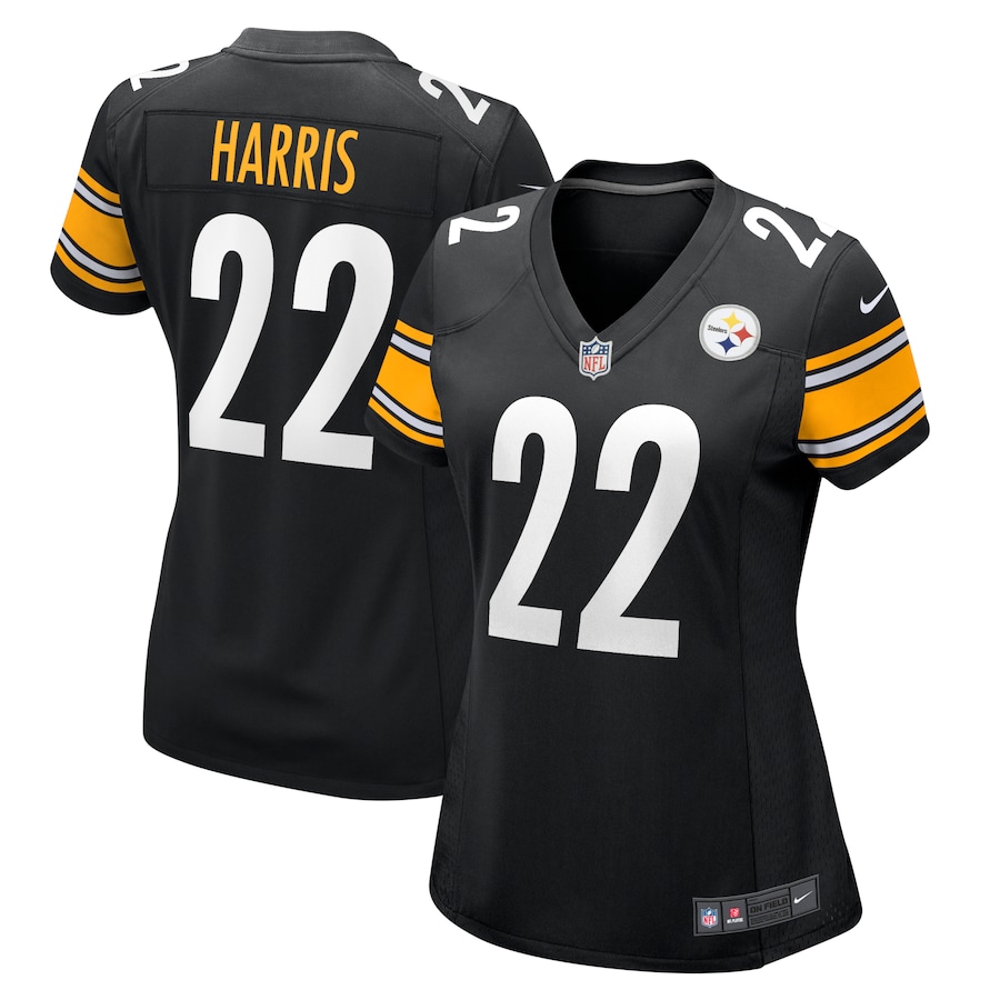 Women's - Nike Najee Harris Black Pittsburgh Steelers Team Game Jersey Women's - Nike Najee Harris Black Pittsburgh Steelers Team Game Jersey