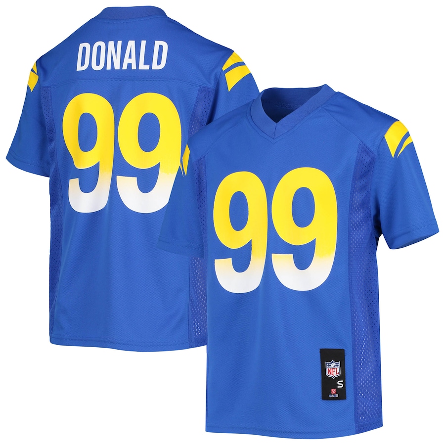Youth - Aaron Donald Royal Los Angeles Rams Replica Player Jersey