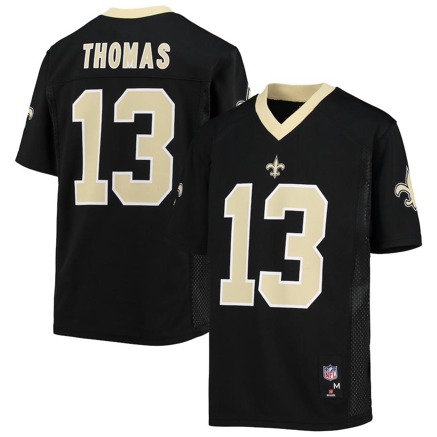 Youth - Michael Thomas Black New Orleans Saints Replica Player Jersey Youth - Michael Thomas Black New Orleans Saints Replica Player Jersey