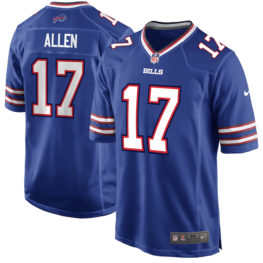 Youth - Nike Josh Allen Royal Buffalo Bills Game Jersey