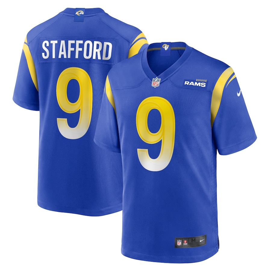 Youth - Nike Matthew Stafford Royal Los Angeles Rams Game Jersey