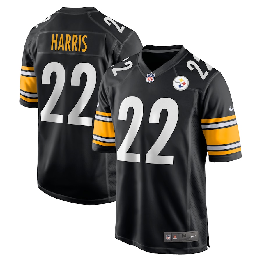Youth - Nike Najee Harris Black Pittsburgh Steelers 2021 NFL Draft First Round Pick Game Jersey Youth - Nike Najee Harris Black Pittsburgh Steelers 2021 NFL Draft First Round Pick Game Jersey