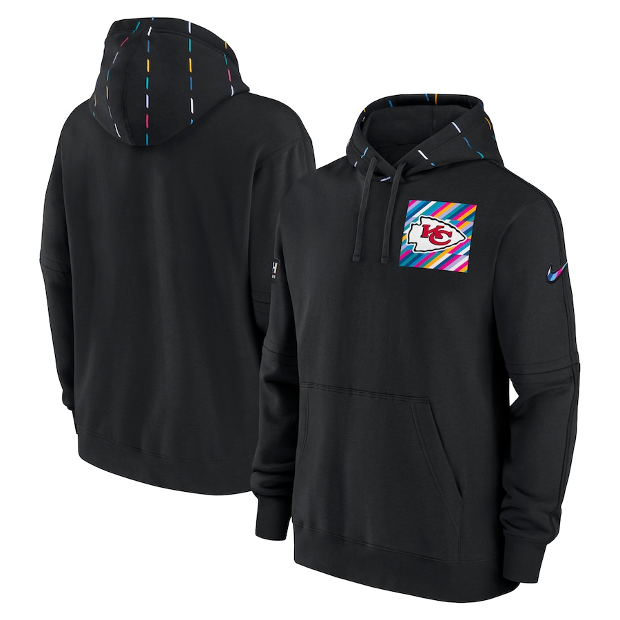 Men's - Kansas City Chiefs Black 2023 NFL Crucial Catch Club Pullover Hoodie Men's - Kansas City Chiefs Black 2023 NFL Crucial Catch Club Pullover Hoodie