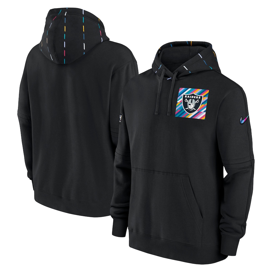 Men's - Las Vegas Raiders Black 2023 NFL Crucial Catch Club Pullover Hoodie Men's - Las Vegas Raiders Black 2023 NFL Crucial Catch Club Pullover Hoodie