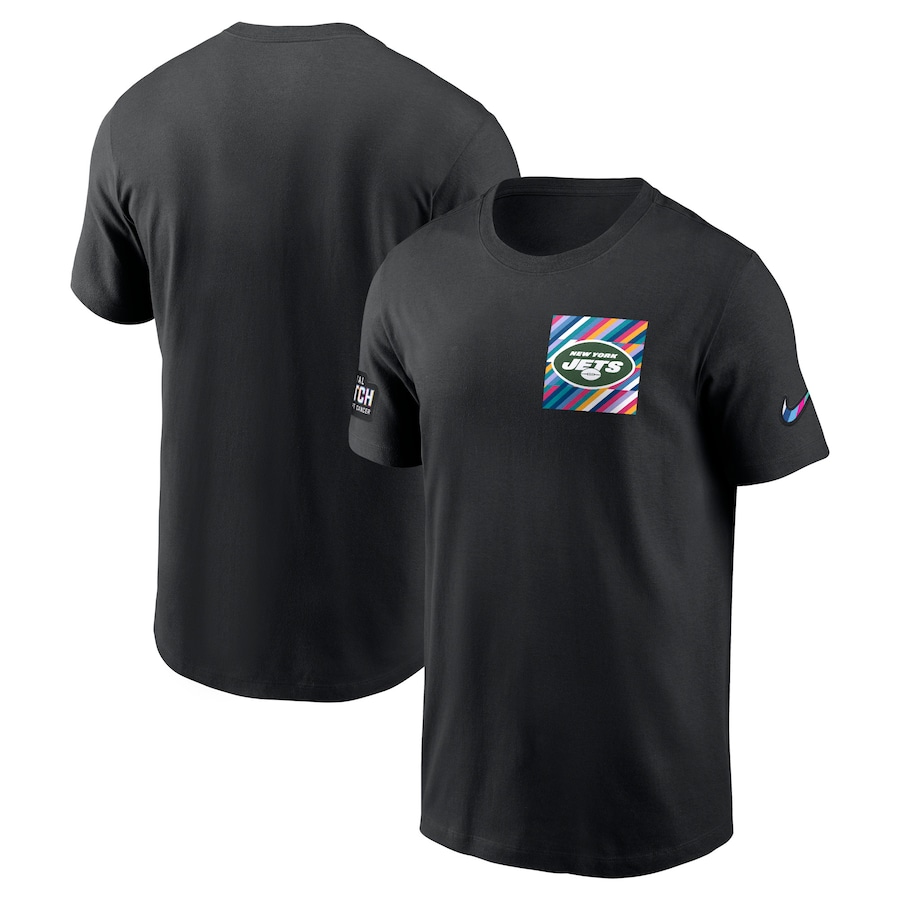 Men's - New York Jets Black 2023 NFL Crucial Catch Sideline Tri-Blend T-Shirt Men's - New York Jets Black 2023 NFL Crucial Catch Sideline Tri-Blend T-Shirt