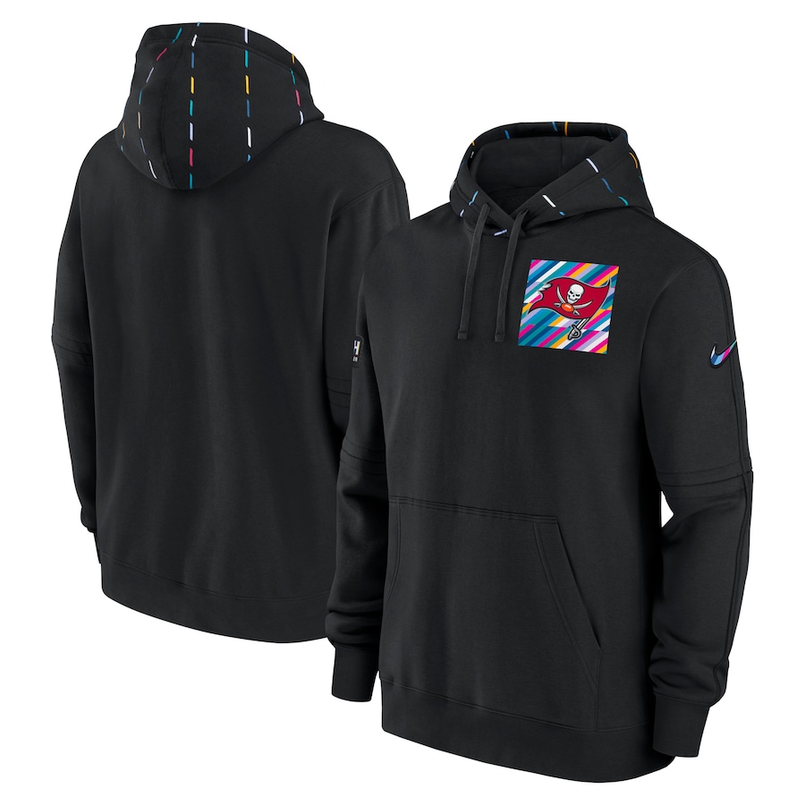 Men's - Tampa Bay Buccaneers Black 2023 NFL Crucial Catch Club Pullover Hoodie Men's - Tampa Bay Buccaneers Black 2023 NFL Crucial Catch Club Pullover Hoodie