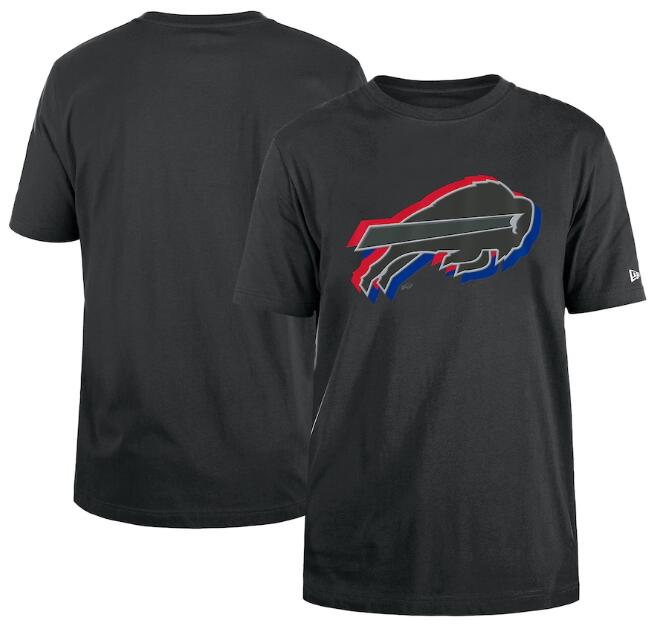 Men's Buffalo Bills New Era Charcoal 2024 NFL Draft T-Shirt Men's Buffalo Bills New Era Charcoal 2024 NFL Draft T-Shirt