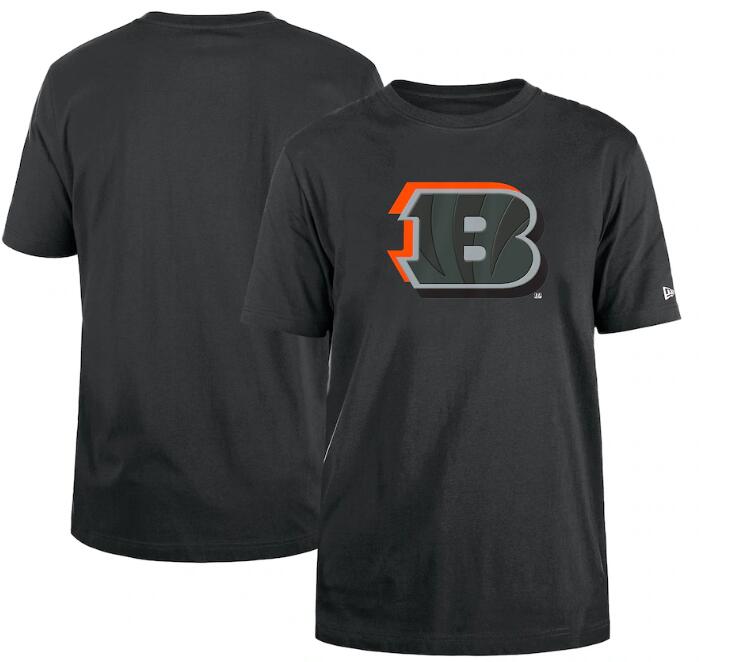 Men's Cincinnati Bengals New Era Charcoal 2024 NFL Draft T-Shirt