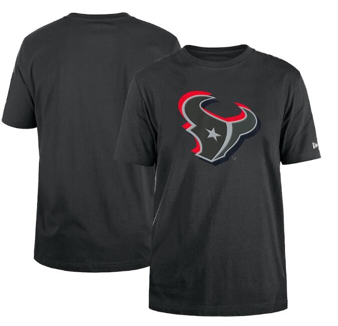 Men's Houston Texans New Era Charcoal 2024 NFL Draft T-Shirt
