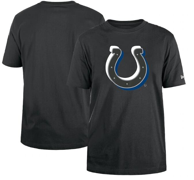 Men's Indianapolis Colts New Era Charcoal 2024 NFL Draft T-Shirt Men's Indianapolis Colts New Era Charcoal 2024 NFL Draft T-Shirt