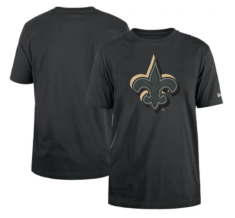 Men's New Orleans Saints New Era Charcoal 2024 NFL Draft T-Shirt