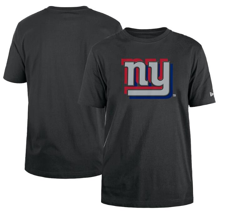 Men's New York Giants New Era Charcoal 2024 NFL Draft T-Shirt