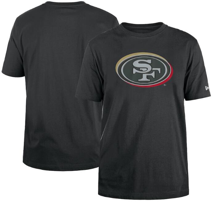 Men's San Francisco 49ers New Era Charcoal 2024 NFL Draft T-Shirt
