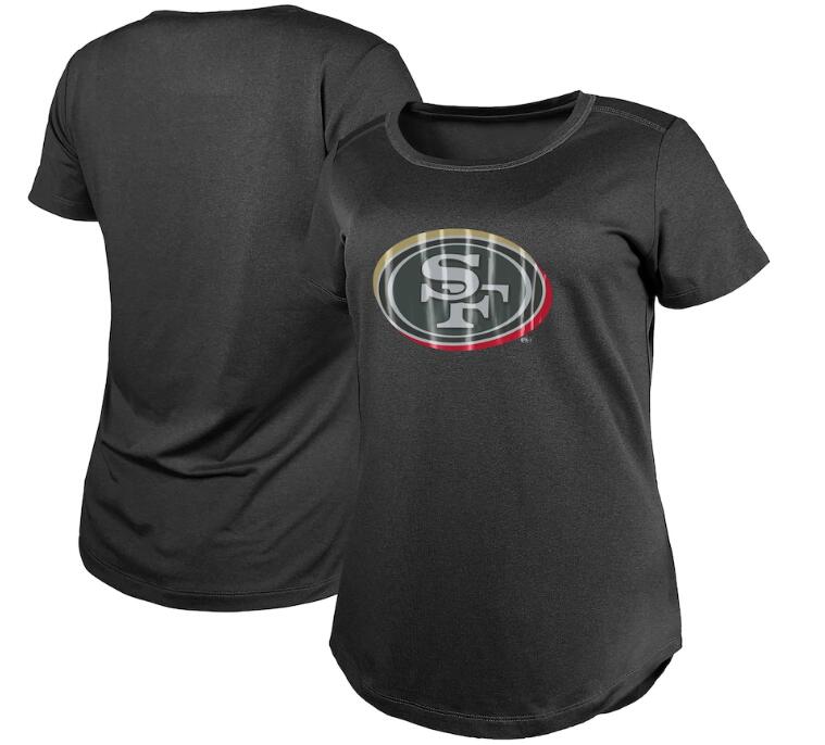 Women's San Francisco 49ers New Era Charcoal 2024 NFL Draft T-Shirt