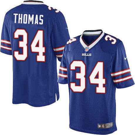 Buffalo Bills #34 Thurman Thomas Royal Blue Elite Retired Player Jersey Buffalo Bills #34 Thurman Thomas Royal Blue Elite Retired Player Jersey