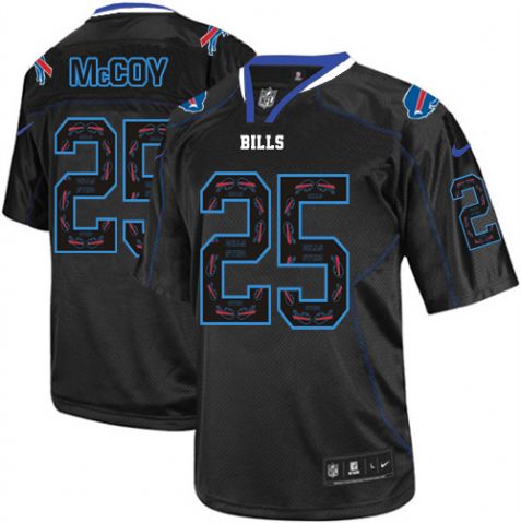 Buffalo Bills #25 LeSean McCoy Black Lights Out Jersey Buffalo Bills #25 LeSean McCoy Black Lights Out Jersey