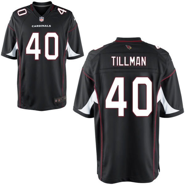 Arizona Cardinals #40 Pat Tillman Black Game Jersey Arizona Cardinals #40 Pat Tillman Black Game Jersey