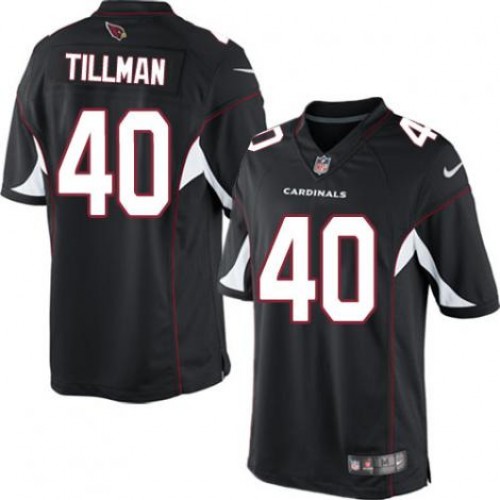 Arizona Cardinals #40 Pat Tillman Black Limited Jersey Arizona Cardinals #40 Pat Tillman Black Limited Jersey