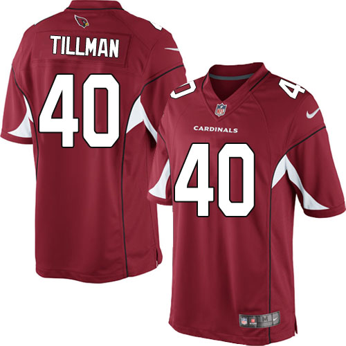 Arizona Cardinals #40 Pat Tillman Red Game Jersey Arizona Cardinals #40 Pat Tillman Red Game Jersey