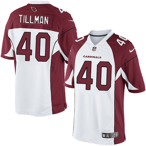 Arizona Cardinals #40 Pat Tillman White Limited Jersey Arizona Cardinals #40 Pat Tillman White Limited Jersey