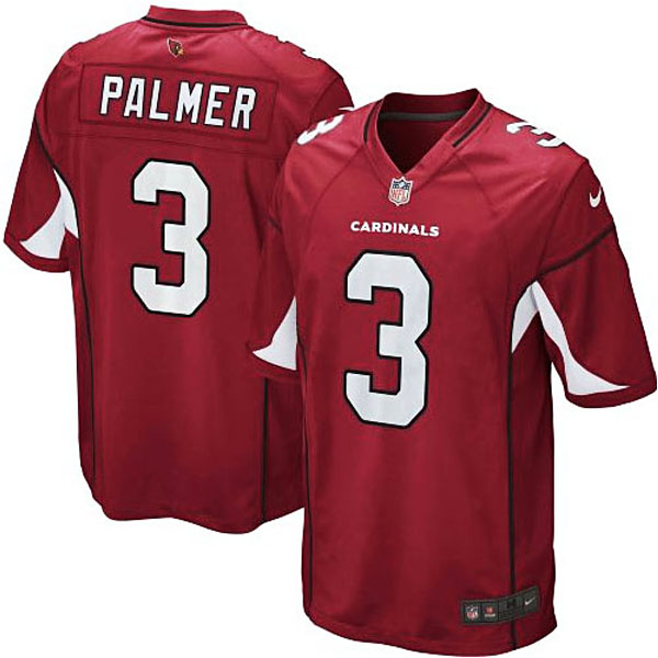 Arizona Cardinals #3 Carson Palmer Cardinal Game Jersey