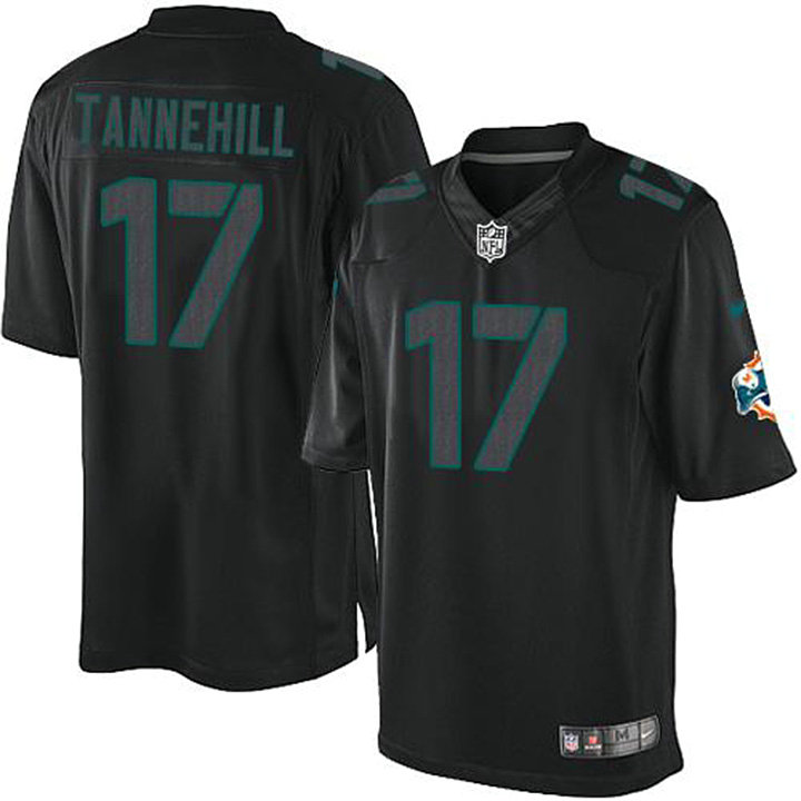Miami Dolphins #17 Ryan Tannehill Impact Limited Black Jersey