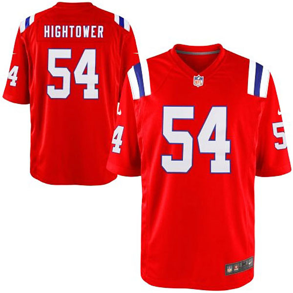 Youth Dont'a Hightower New England Patriots #54 Game Jersey - Red Youth Dont'a Hightower New England Patriots #54 Game Jersey - Red