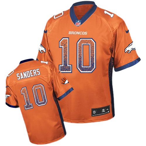 Denver Broncos #10 Emmanuel Sanders Drift Fashion Jersey