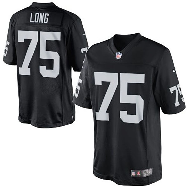 Howie Long Black Oakland Raiders #75 Retired Player Limited Jersey Howie Long Black Oakland Raiders #75 Retired Player Limited Jersey