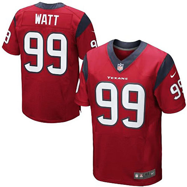 Houston Texans #99 JJ Watt Red Elite Jersey