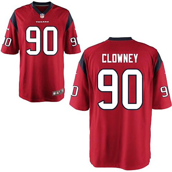 Houston Texans #90 Jadeveon Clowney Red Alternate Game Jersey