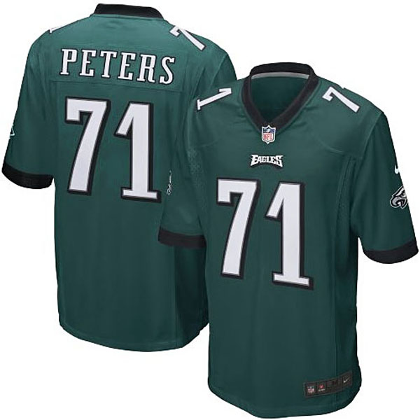 Philadelphia Eagles #71 Jason Peters Midnight Green Game Jersey Philadelphia Eagles #71 Jason Peters Midnight Green Game Jersey