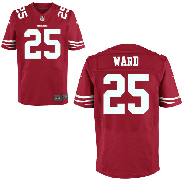 San Francisco 49ers #25 Jimmie Ward Scarlet Elite Jersey San Francisco 49ers #25 Jimmie Ward Scarlet Elite Jersey