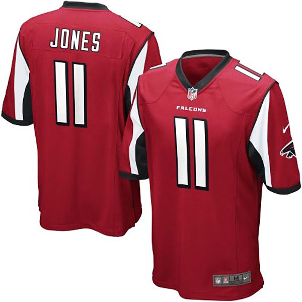 Atlanta Falcons #11 Julio Jones Team Color Game Jersey