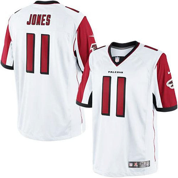 Atlanta Falcons #11 Julio Jones White Limited Jersey