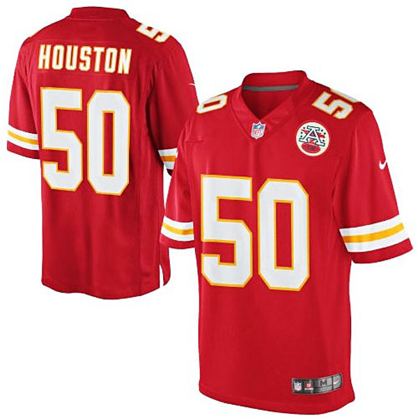 Kansas City Chiefs #50 Justin Houston Red Team Color Limited Jersey